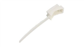 Uchwyt Paskowy 21Mm 60Mm Up-50 Biały 12.3 /10Szt./