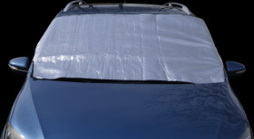 Vehicle - windscreen cover, XXL, folded