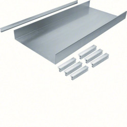 tehalit.AK Podstawa kanału napodłogowego 1-stronna skos pokrywy 300x70mm stal AKU3000701