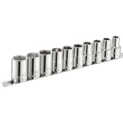 Expert E034837 Socket Set of 10 Metric 1/2in Drive