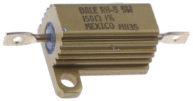 Rezystor do montażu w obudowie 150Ω 7.5W ±1% Vishay ±20ppm/°C drutowy Osiowe