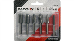 Frezy Trzpieniiowe Do Metalu Fi 6Mm 6 Szt.