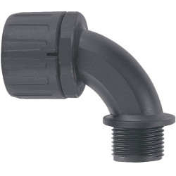 LAPP 55506505 SILVYN&#xAE; FPAG 90&#xB0; Black Right Angle Conduit Gland M16 x 1.5/2