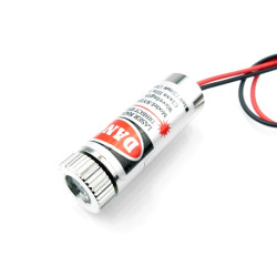 Dioda laserowa 650nm 5mW czerwona 5V laser krzyż