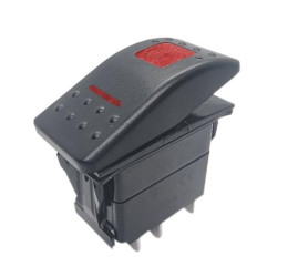 PRZEŁ.<255>12-24V ON-OFF CZERWON.CARLIN