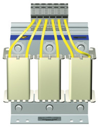 Filtr EMC 112A 3-fazowy 1.6mΩ 520 V AC 50/60Hz 50 μH EPCOS Montaż w obudowie