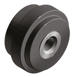 Część łącząca Wałek Rozmiar rowka 6mm RS PRO Akcesorium panelu