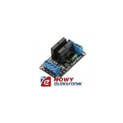 Moduł 2 przek. SSR półprzewodn. zasil.:5V 2A/250VAC KLON/ARDUINO