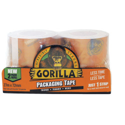Gorilla Glue 3044820 Gorilla Packaging Tape Refill 72mm x 27m (Pack 2)