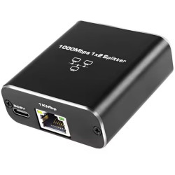 SWITCH 3 port Ethernet RJ45 1000 10/100/1000M Rozdzielacz sieciowy 1x2 R