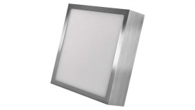 Panel Led Natynkowy Nexxo, Kwadrat, Srebrny, 12,5W, Cct Emos Zm6233