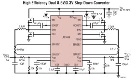 Low I, Dual 2-Phase Synchronous Step-Down Controller