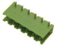 TLP-CPM6KA Wtyk do druku, do gniazda CPF, 6pin, kątowy, raster 5,08 mm