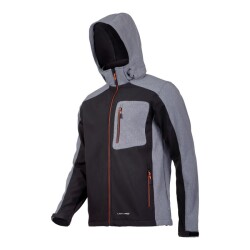 Kurtka softshell czarno-szara XL L4091604 Lahti Pro CB-870862