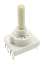 Przełącznik obrotowy, SPST, 150 mA, 60V, 12-położeniowy, C & K