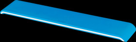 6523-00-36 Wrist rest, ergonomic, white/blue