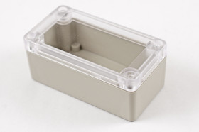 ABS enclosure, (L x W x H) 95 x 50 x 40 mm, light gray (RAL 7035), IP65, RP1035C