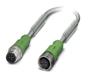 Przewód czujnik-siłownik ze złączem Złącze M12 liczba rdzeni 5 długość 600mm Rodzaj A Męskie Złącze B Złącze M12