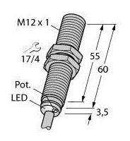 Czujnik pojemnościowy Turck 2601004 1 szt.