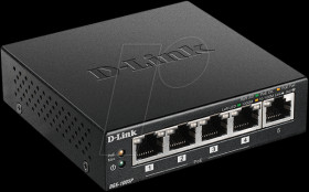 DGS-1005P/E Switch, 5-Port, Gigabit Ethernet, PoE