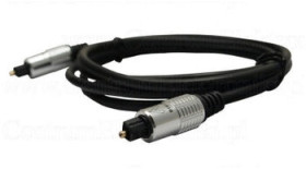 Kabel Optyczny TOSLINK 1m Gold