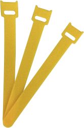 FASTECH® ETK-3-150-0208 Opaska kablowa na rzepy do wiązania element z pętelkami i haczykami (D x S) 150 mm x 13 mm żółty