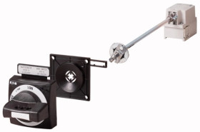 Napęd drzwiowy boczny prawa strona szary z blokadą NZM1-XSF-R 289814