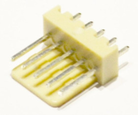 GW05S wtyk prosty do druku 5 pin, raster 2,54