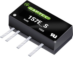 Gaptec 10070454 Przetwornica DC/DC, do PCB 5 V/DC 5 V/DC, -5 V/DC 200 mA 1 W Ilość wyjść: 2 x Content 1 szt.