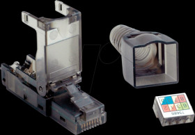 26990372 Cat.6a RJ45 plug, field-terminable, UTP