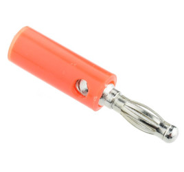 Red 4mm Banana Test Plug