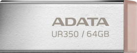 Adata Pendrive UR350 64GB USB3.2 Gen2 Metal brązowy
