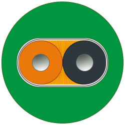 Kabel światłowodowy długość: 500mm Niezakończony średnica: 2200μm