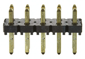 Złącze szpilkowe 10-pinowe raster: 2.54mm 2-rzędowe Samtec Przewlekany 3.0A