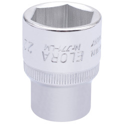 Elora 15311 22mm 1/2&quot; Square Drive Hexagon Socket
