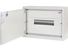 Rozdzielnica natynkowa 18 modułowa 1x18M drzwi metal IP30 WRP18-1 001101381 ETI