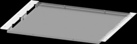 Bottom plate, steel, (W x H x D) 850 x 1 x 800 mm, 8PQ2300-8BA11