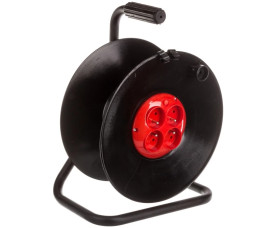 Zwijak bebnowy 4-gniazdowy z zabezpieczeniem termicznym ZB-40