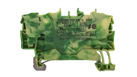 Złączka Szynowa Ochronna 2,5Mm2 Żółto-Zielona 2002-1307 Topjobs