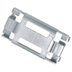 L&#xFC;tze 330088.0010 EMVRE H Latch Steel for DIN Rail 10 Pieces.