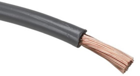 Kabel trzynormowy PCW, dł. 100m 16 mm², 100 A, 600 V, Maximum of +105 C Szary Zgodność z trzema normami, RS PRO