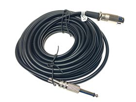 Przyłącze kabel gniazdo XLR- wtyk Jack 6,3mm mono (10m)