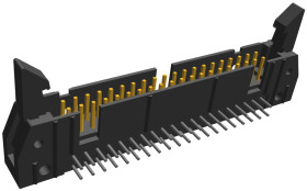 Wtyk PCB 40-pinowe raster: 2.54mm 2-rzędowe TE Connectivity Przewlekany 1.0A 250.0 V.