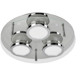 LightMe Chromia LM85623 LED Wall Light 15W GU10 Monochrome Chrome