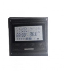 Elektroniczny programowalny termostat HW800, czarny