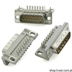 V42254-A3326-C315 D-SUB Connector to PCB DB15 THT SIEMENS