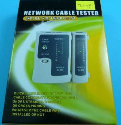 TESTER LAN 5-KAT. TL-468 RJ-45,RJ-11