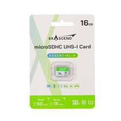 Karta Micro SD MicroSDHC, 16 GB, Exascend Essential X