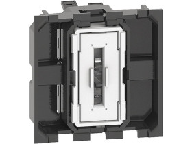 LIVING NOW Wyłącznik 1-biegunowy - zaciski automatyczne - 2 moduły K4001M2A LEGRAND