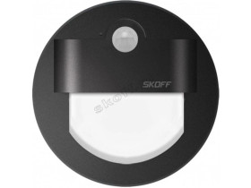 Oprawa przyschodowa z czujnikiem ruchu Rueda LED PIR 120 st. Motion Sensor Light 230 V AC 2,4 W IP 20 6500 K czarny mat